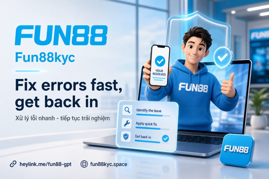 Khắc phục lỗi cài đặt app Fun88 Android iOS phổ biến