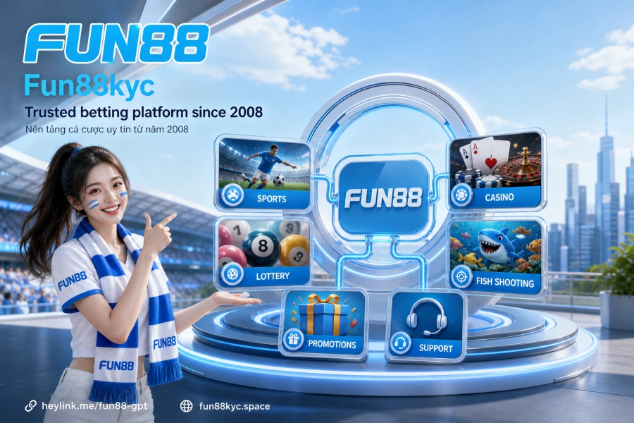 Fun88kyc tổng quan nhà cái hoạt động từ 2008 giấy phép PAGCOR Isle of Man